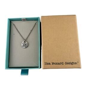Lisa Leonard Follow the Star Pewter Pendant 18.75" Sterling Silver Necklace